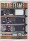 2007 Donruss Elite Teams Jerseys #3 - Steve McNair/Derrick Mason/Mark Clayton/99