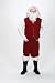 Velvet Santa Claus Xlarge Vest w/ Gold Buttons