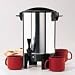 30 Cup Polished Aluminum Coffee Urn (15-0265)