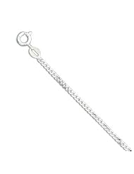 3mm CURB or Cuban Link Sterling Silver CHAIN 9 10 16 18 20 22 24 36 in