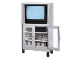 Video Cabinet Mobile Shelf Storage All Welded