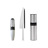 3 Piece Salad Set Lettuce Knife Gourmet Olive Oil MISTO Sprayer Swivel Peeler