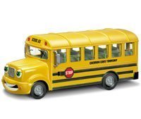 Chevron Cars Sally School Bus with Removable Roof