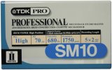 TDK PRO SM10 Professional High Bias Audio Tape 10 min SM10