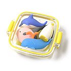 Japanese 4pc Sealife Eraser Set in case From Iwako