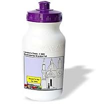 Londons Times Funny Society Cartoons - Holy Used Autos - Water Bottles