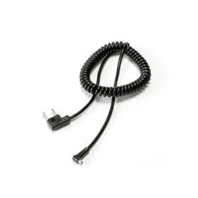 Paramount 5' Coiled Sync Cord, Household (AC) to Hasselblad C Lens (PC)