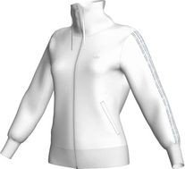 Adidas Damen Trainingsjacke CS Firebird, running white/metallic silver, XS, X31896