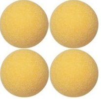 4 Official Yellow Foosballs Tornado Dynamo Shelti