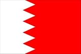 3 x 5 Feet Bahrain Poly - indoor International Flag Made in US.