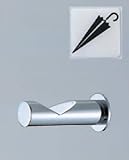 シロクマ トイレ用傘フック 壁付けタイプ(真鍮製) CB43