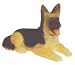 Dollhouse Miniature German Shepherd