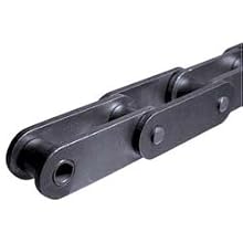 Morse C2060HR 10FT Double Pitch Standard Roller Chain, ANSI C2060H, Riveted, 1 Strand, Steel, 1-1/2" Pitch, 0.468" Roller Diamter, 1/2" Roller Width, 8500lbs Average Tensile Strength, 10ft Length