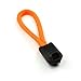 Bluecell Zipper Pull Fits for Sport Outdoor Travel Backpack Shoulder Bag Key Holder (Coral Orange 04)