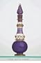 Personalized Message in a Classic Genie Bottle - Purple