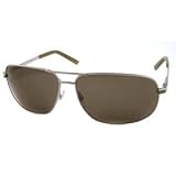 Yves Saint Laurent - Yves Saint Laurent Aviator Sunglasses 2255/S/06LB/70/65/13/: Shiny Ruthenium/Brown
