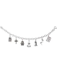 Sterling Silver Purity Promise Bracelet by US Gems