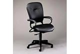 4700 Series Mobius Task Seating High Back Swivel Chair, Black Leather