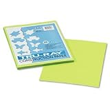 Riverside Paper Tru-Ray(R) Construction Paper, 9in. x 12in. Brilliant Lime