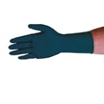 QRP Gloves Qualatex Miracle Grip High Risk 12" Blue Latex M