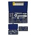 Irwin Industrial Tools 97606 Fractional Tap and Hex Die Set, 66-Piece