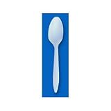 Style Setter Medium Weight Polypropylene White Cutlery Teaspoon (S6BWDART) Category: Medium Weight Knife Cutlery