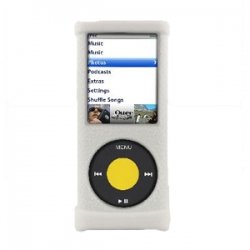 Otterbox Impact Series Semi-Rugged Skin for iPod Nano 4G (White)