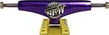 Thunder Lights Grand Slam 145mm Lo Purple / Gold Skateboard Trucks - 7.75" Axle (Set of 2)