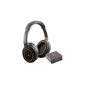 Audiovox Acoustic Research AWD210 - Headphones ( ear-cup ) - wireless - 2.4 GHz by Audiovox