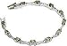 Girlfriend Gifts - Sterling Silver Bracelets with Peridot Gemstones Indian-Style (brclt134)