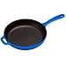 Lodge Enameled Cast-Iron 11-Inch Skillet, Caribbean Blue