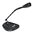 Genius MIC-01A  (Black, desktop microphone) Allows for Internet conversation, voice presentation or recording anytime, anywhere.