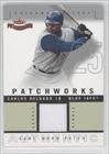 2004 Fleer Patchworks Game Used Level 1 #CD - Carlos Delgado/200