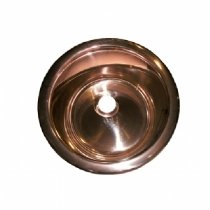 Opella Stainless Steel Round Copper Rose