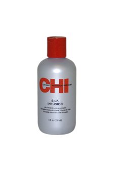 New Silk Infusion Leave In Treatment Chi For Unisex 6 Ounce Pure Silk Wheat Soy Proteins Natural