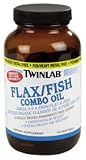 Twinlab Fish/Flax Combo Oil 120 sgel ( Eight Pack)
