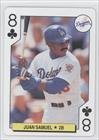 1991 U.S. Playing Cards All-Stars #8C - Juan Samuel