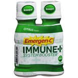 Emergen-C IMMUNE+ System Booter Shot, Citrus, 2.5 oz x 2-Pack (Pack of 3)
