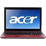 Aspire AS5552-P343G25Mnrr 15.6 Notebook - AMD Athlon II P340 2.20 GHz - Red