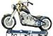 StealStreet SS-G-41353 Wind Chime Round Top Motorcycle Hanging Garden Decoration Windchime