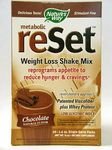 Nature's Way Metabolic Reset Weight Loss Shake Mix, Chocolate 10 Packs