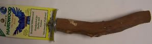 Pollys Pet Products Hardwood Ribbonwood Bird Perch Size Small Approx. 1 x 9 in