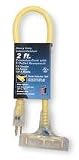 Power First 4DB72 Cord, Extension, 2 Ft
