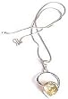 Sterling Silver Pendant Made in Cutstones 2 Inches
