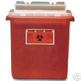 Sharps Disposal Container, 1 Gallon, 5/CS