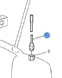 Volvo Truck Antenna Dual Multiband Whip 20590905