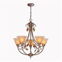 Lite Source C7606 Ironwood 5 Lites Chandelier by Lite Source
