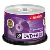 Imation Government Series - 50 x DVD+R - 4.7 GB 16x - spindle - storage media