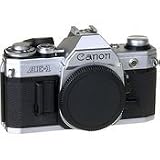 Buy [USED] AE-1 35mm SLR Manual Focus Camera Body (Chrome), , 35mm Cameras by Canon