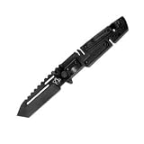 Tools & Hardware : MTF-4Ti Chaos Folder, G-10 Handle, Black Blade, Plain